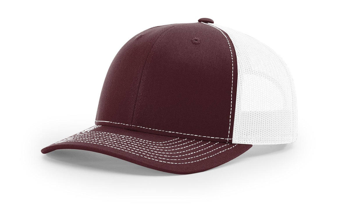 Richardson 112 Trucker Cap Split Hats Split Colors Two Colors - Blank - Signature Edition