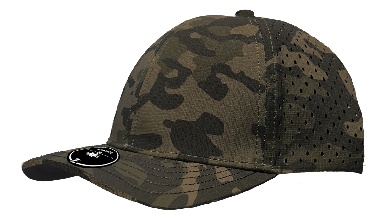 Zapped Headwear Apache 6 Panel Perforated Snapback Cap - Signature Edition
