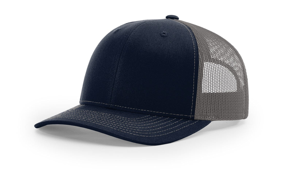 Richardson 112 Trucker Cap Split Hats Split Colors Two Colors - Blank - Signature Edition