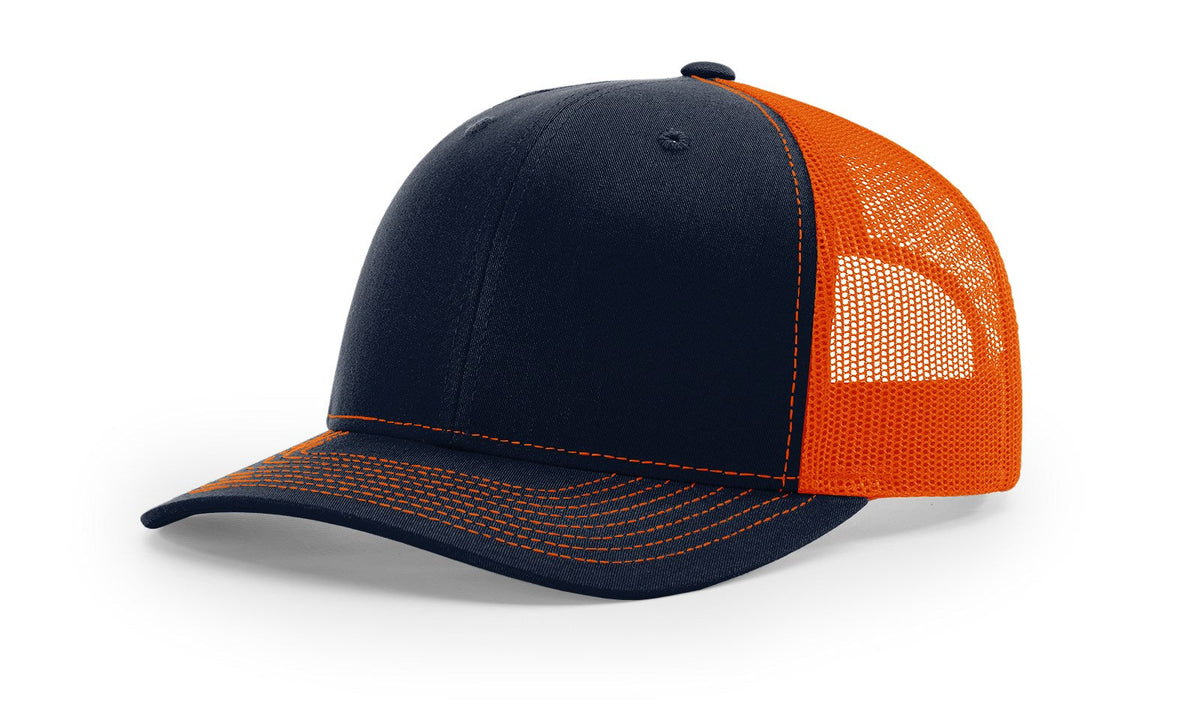 Richardson 112 Trucker Cap Split Hats Split Colors Two Colors - Blank - Signature Edition