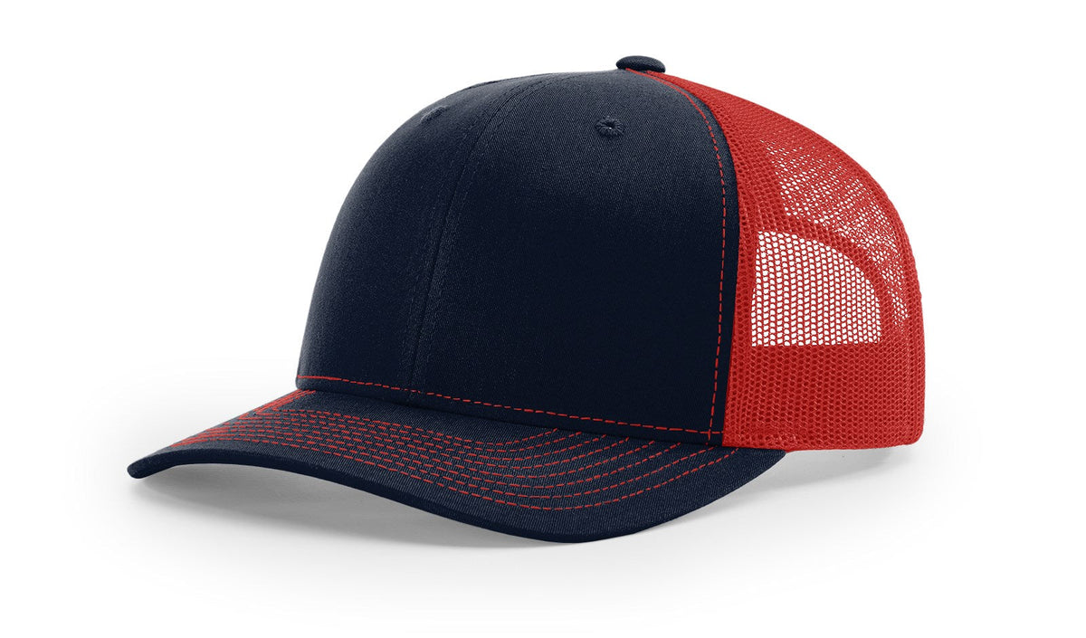 Richardson 112 Trucker Cap Split Hats Split Colors Two Colors - Blank - Signature Edition