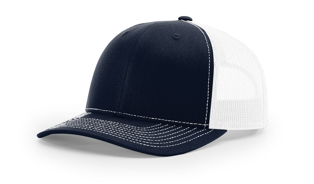 Richardson 112 Trucker Cap Split Hats Split Colors Two Colors - Blank - Signature Edition