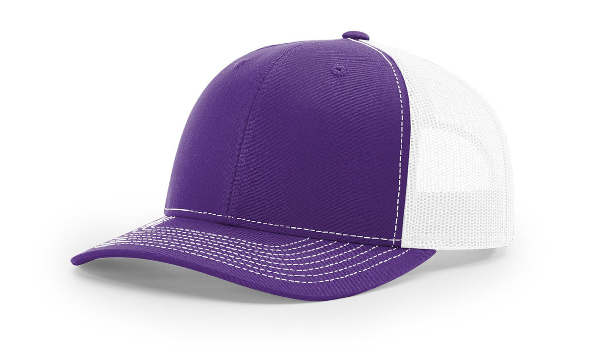 Richardson 112 Trucker Cap Split Hats Split Colors Two Colors - Blank - Signature Edition