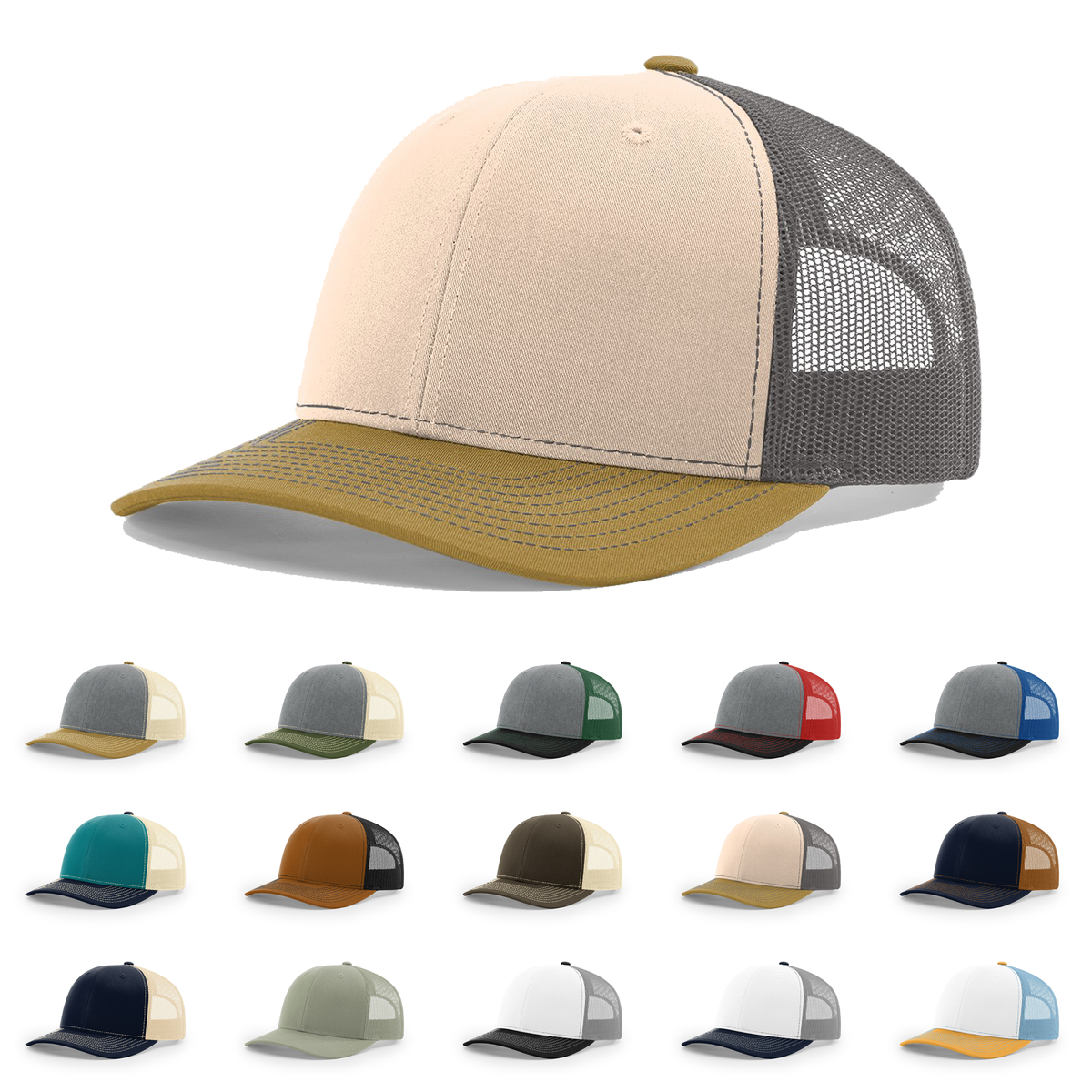 Richardson 112 Trucker Hat New Colors - Blank - Signature Edition