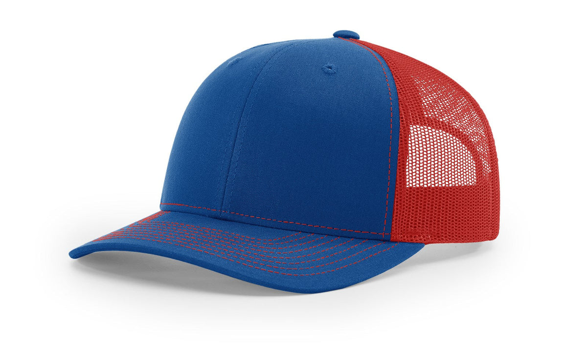 Richardson 112 Trucker Cap Split Hats Split Colors Two Colors - Blank - Signature Edition