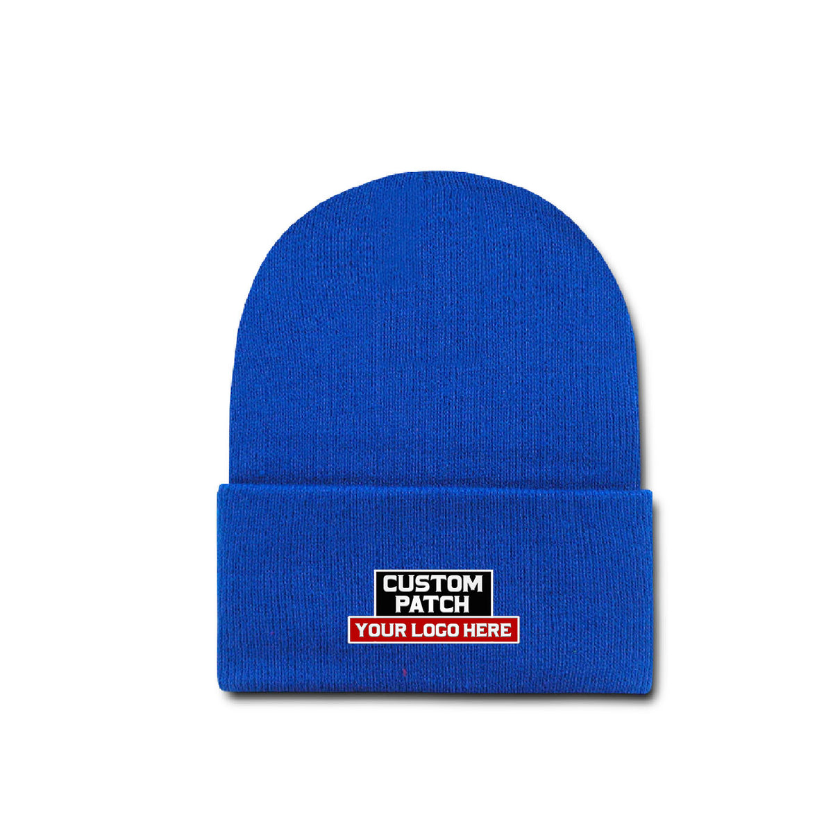 Custom Patch Decky 613 - Acrylic Long Beanie, Knit Cap - 613 - Signature Edition