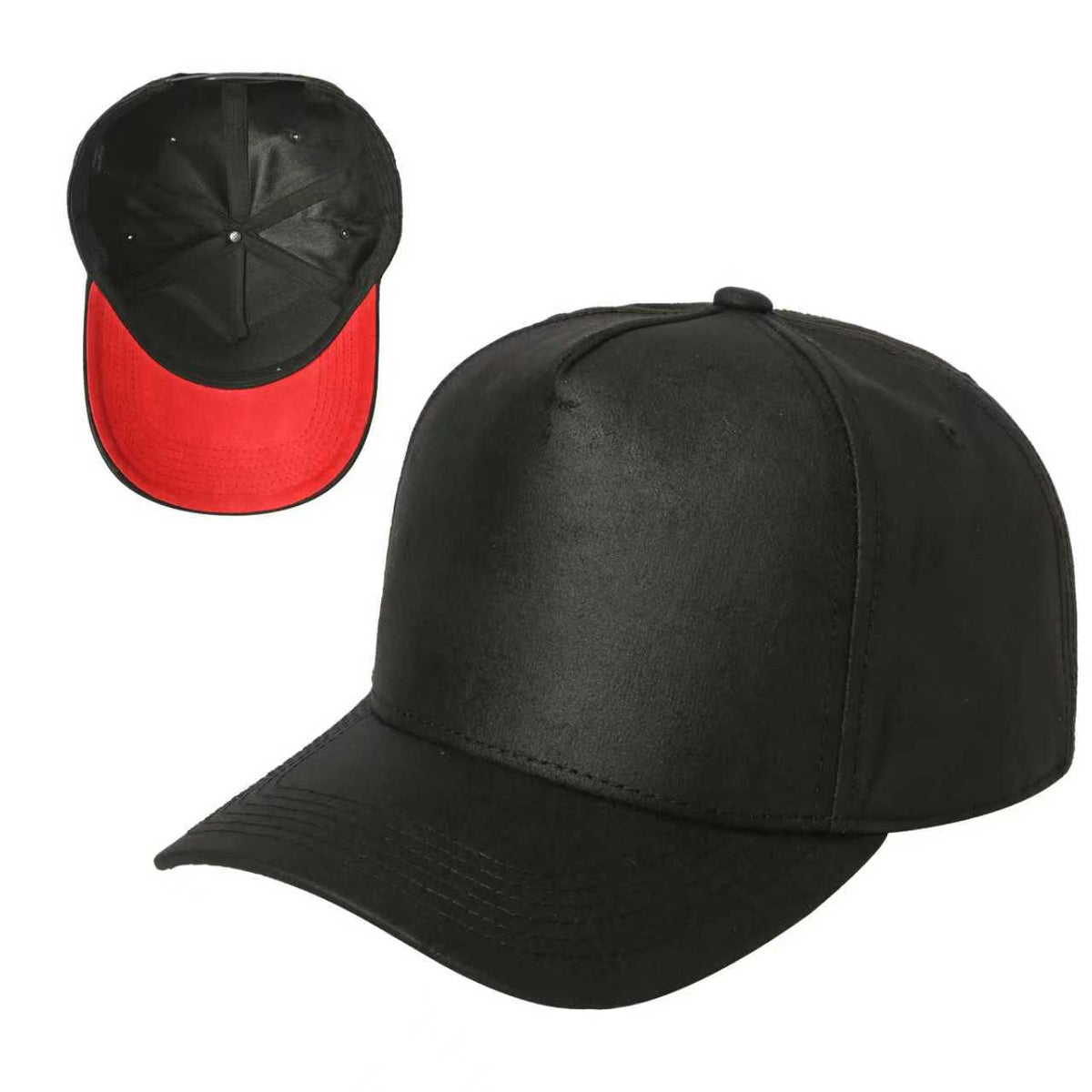 Unbranded 5 Panel Leather Cap - Signature Edition