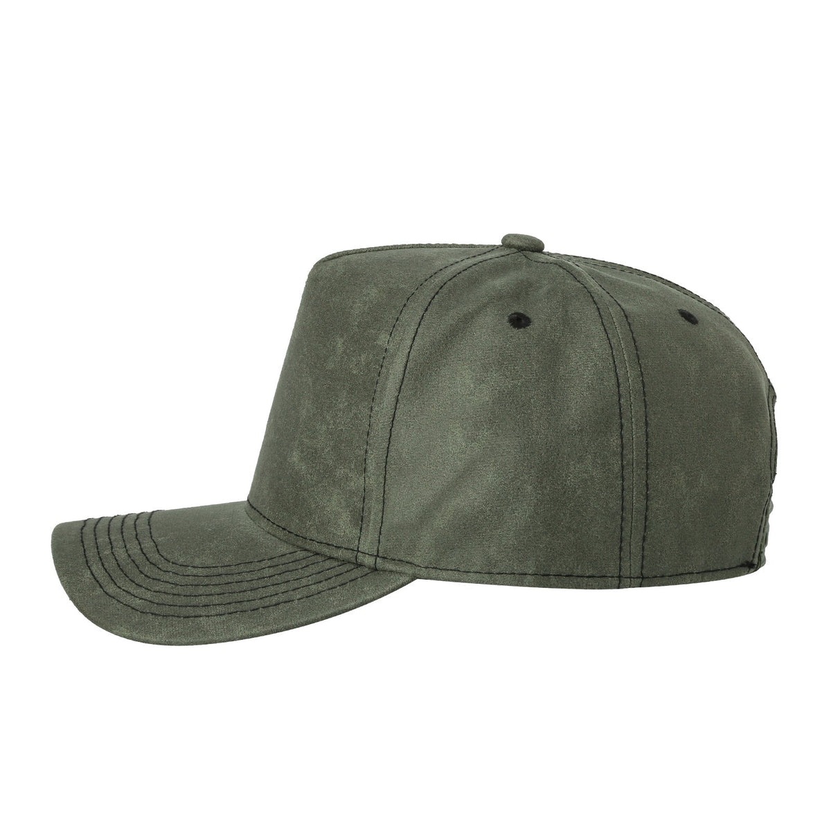 Unbranded 5 Panel Leather Cap - Signature Edition