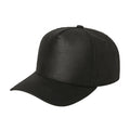 Unbranded 5 Panel Leather Cap - Signature Edition