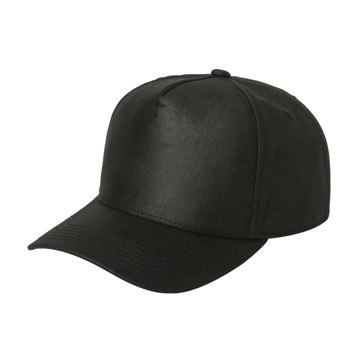 Unbranded 5 Panel Leather Cap - Signature Edition