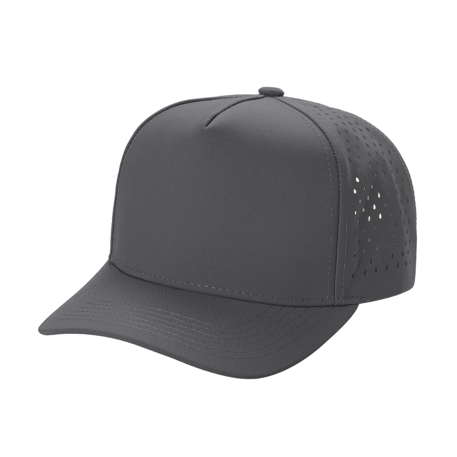 Unbranded 5 Panel Perforated Laser Mesh Hat Waterproof Cap - Signature Edition