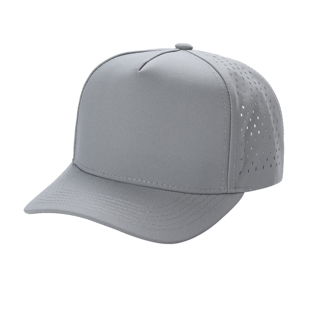 Unbranded 5 Panel Perforated Laser Mesh Hat Waterproof Cap - Signature Edition
