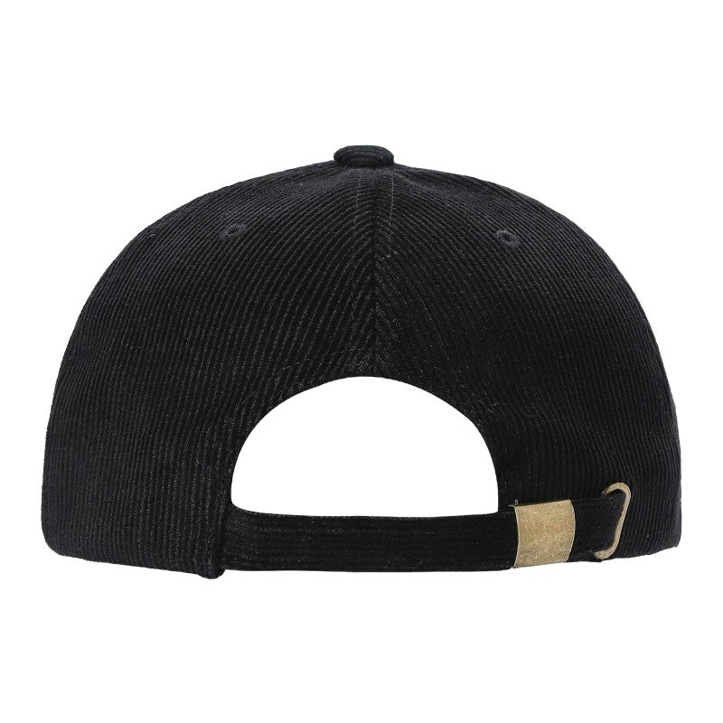 Unbranded Corduroy Baseball Cap with Buckle Closure - Signature Edition