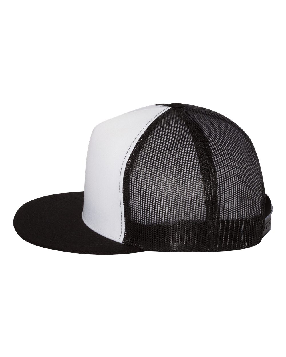 YP Classics, Yupoong 6006 Flat Bill Trucker Cap - Blank - Signature Edition