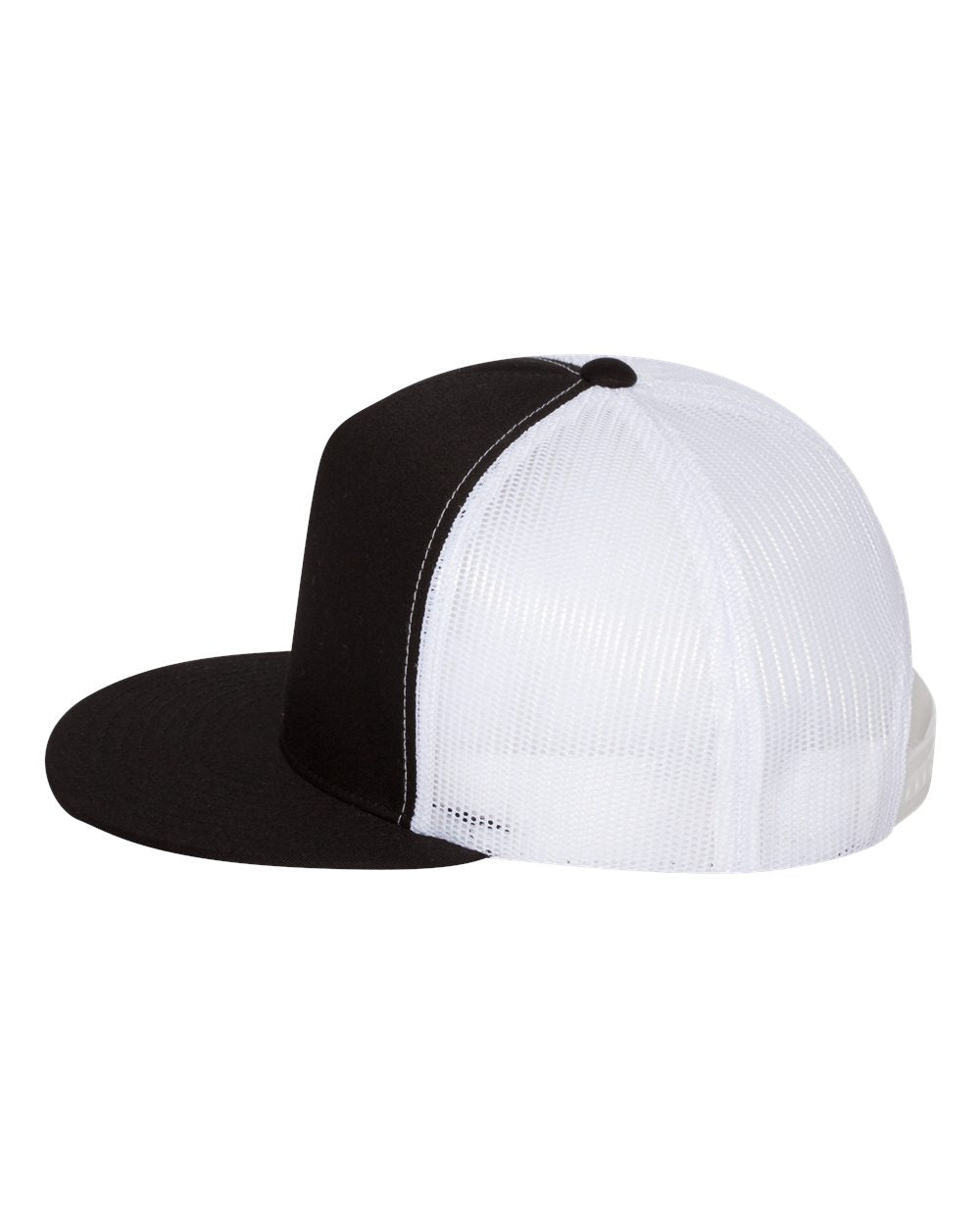 YP Classics, Yupoong 6006 Flat Bill Trucker Cap - Blank - Signature Edition