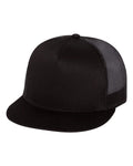 YP Classics, Yupoong 6006 Flat Bill Trucker Cap - Blank - Signature Edition