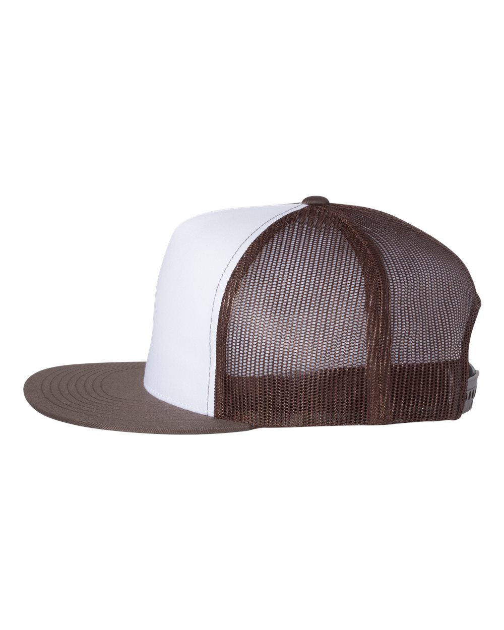 YP Classics, Yupoong 6006 Flat Bill Trucker Cap - Blank - Signature Edition