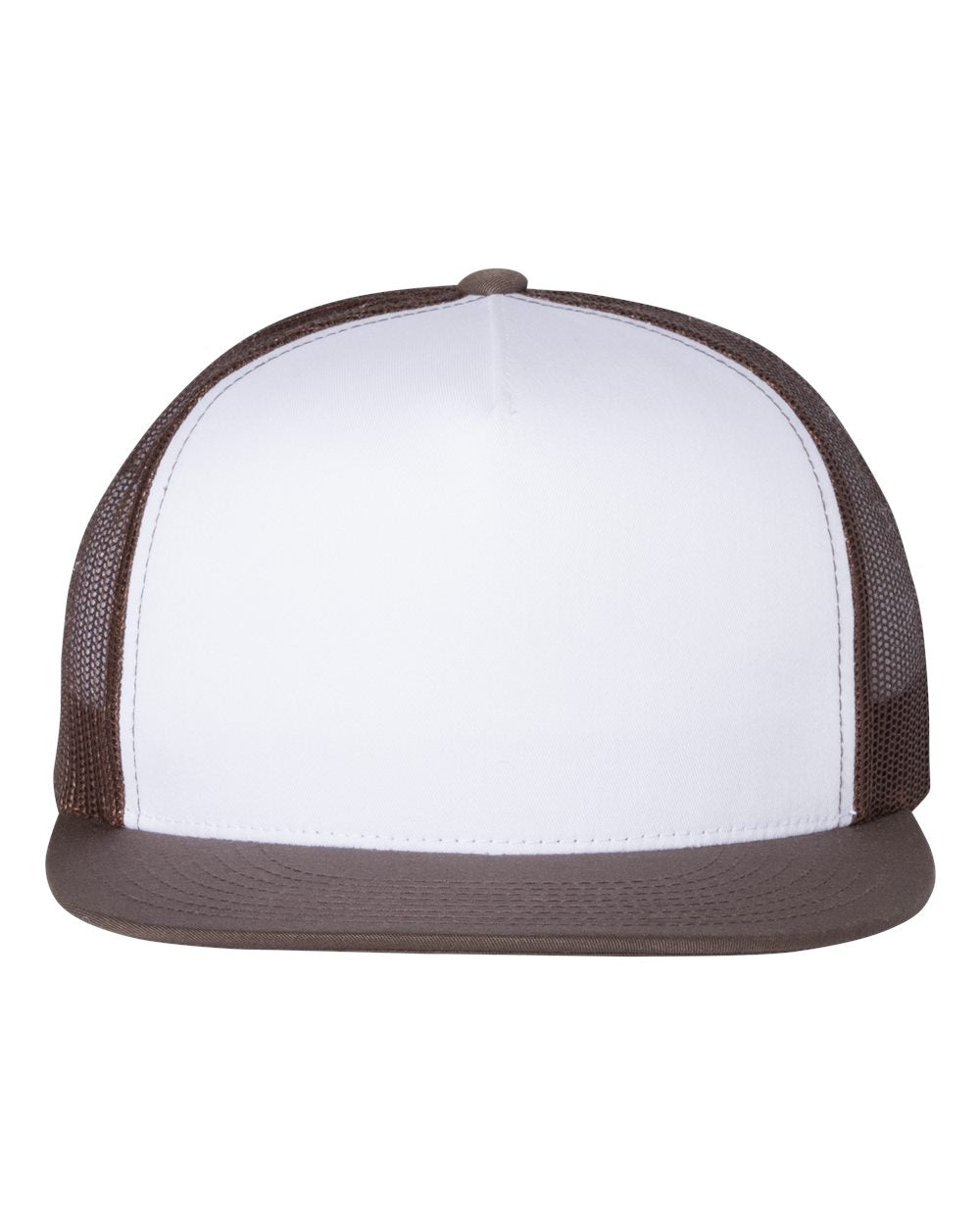 YP Classics, Yupoong 6006 Flat Bill Trucker Cap - Blank - Signature Edition