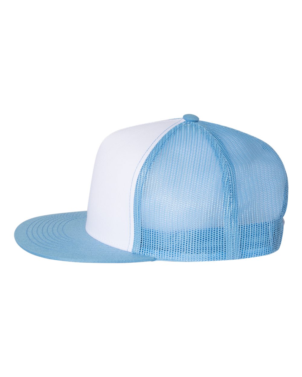 YP Classics, Yupoong 6006 Flat Bill Trucker Cap - Blank - Signature Edition
