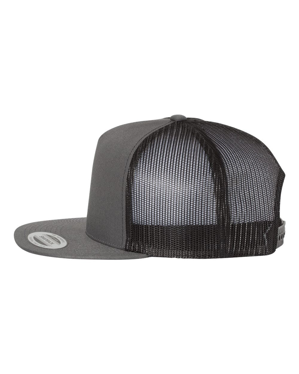 YP Classics, Yupoong 6006 Flat Bill Trucker Cap - Blank - Signature Edition