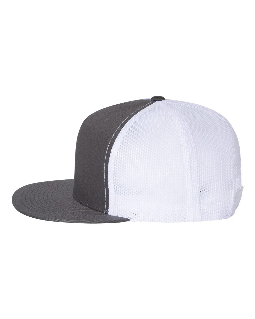 YP Classics, Yupoong 6006 Flat Bill Trucker Cap - Blank - Signature Edition