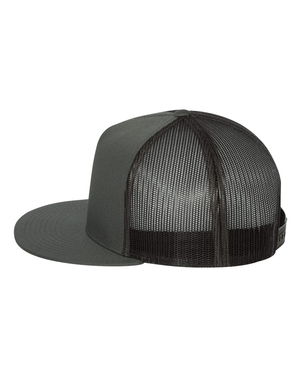 YP Classics, Yupoong 6006 Flat Bill Trucker Cap - Blank - Signature Edition