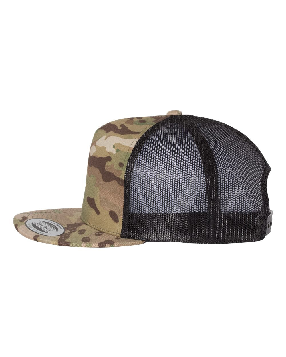 YP Classics, Yupoong 6006 Flat Bill Trucker Cap - Blank - Signature Edition