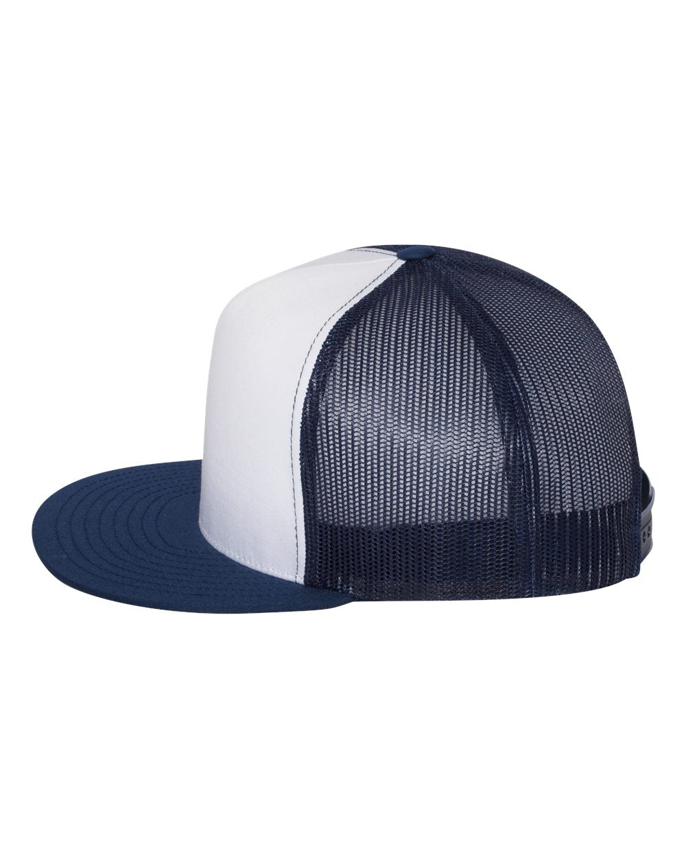 YP Classics, Yupoong 6006 Flat Bill Trucker Cap - Blank - Signature Edition