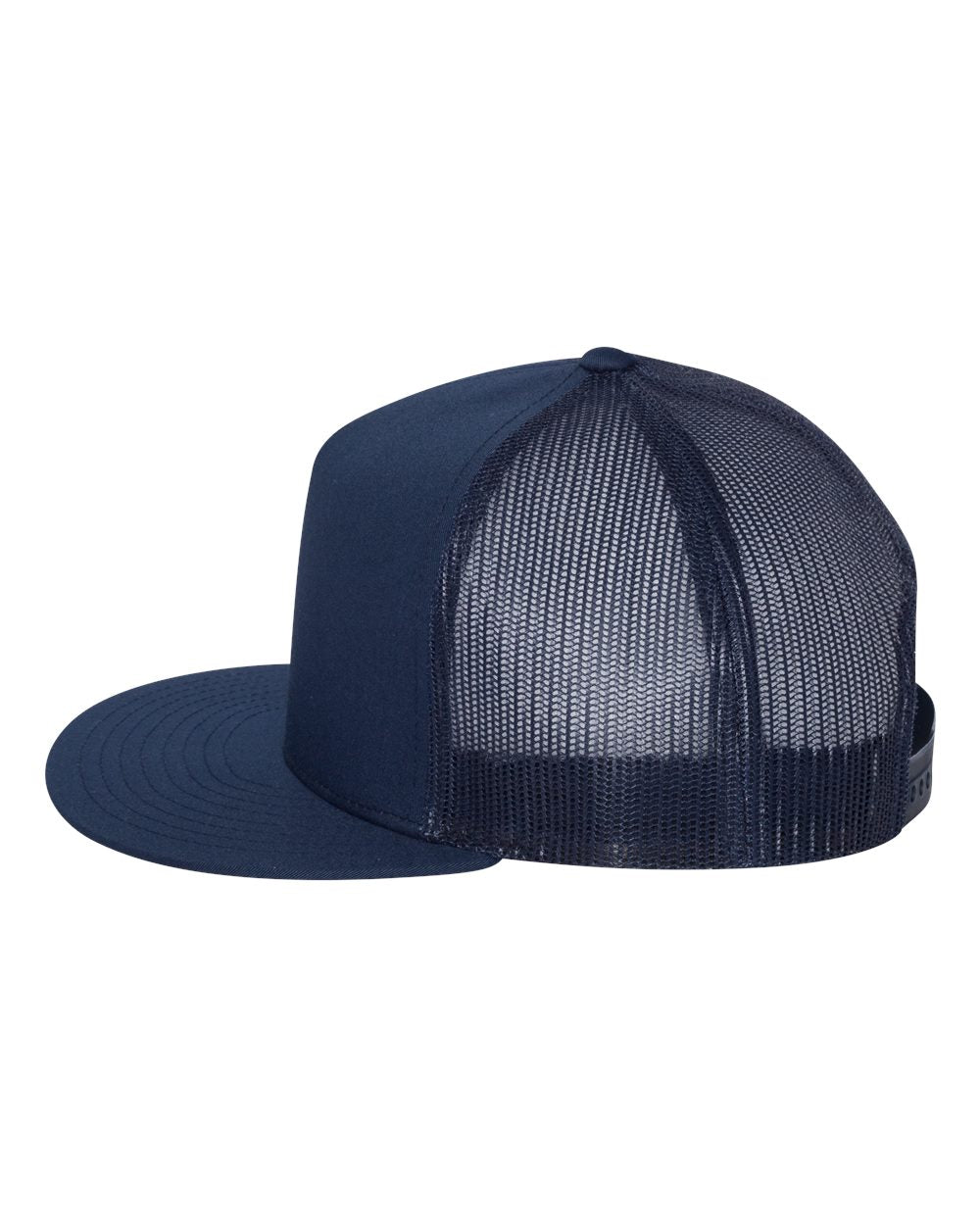 YP Classics, Yupoong 6006 Flat Bill Trucker Cap - Blank - Signature Edition