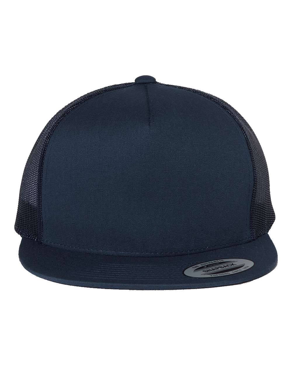YP Classics, Yupoong 6006 Flat Bill Trucker Cap - Blank - Signature Edition