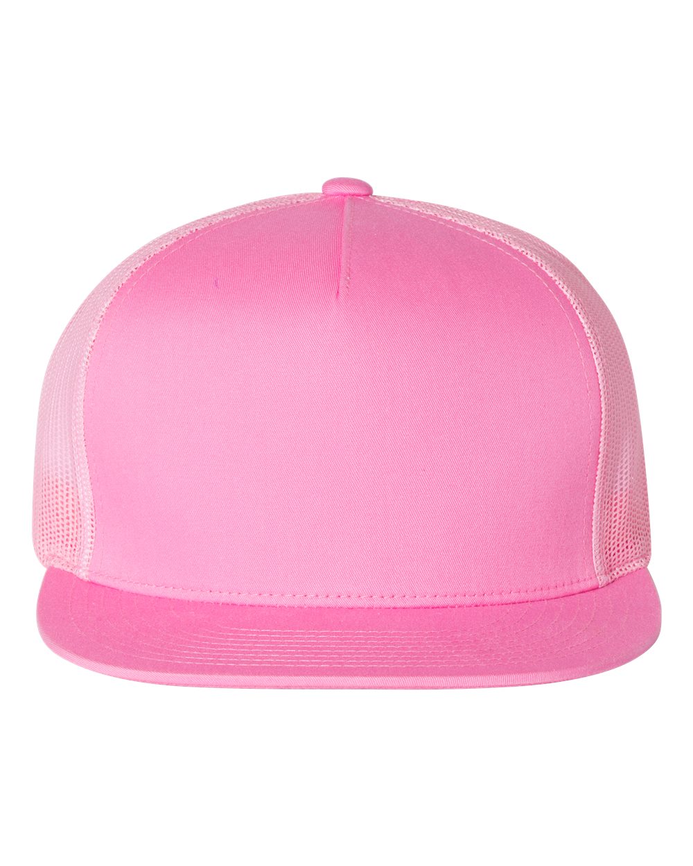 YP Classics, Yupoong 6006 Flat Bill Trucker Cap - Blank - Signature Edition