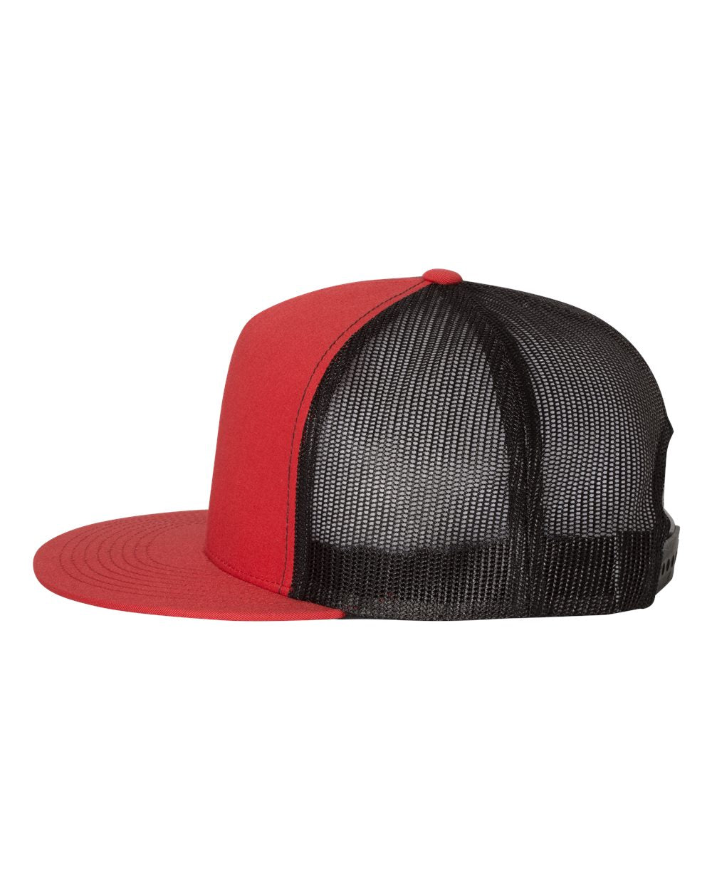 YP Classics, Yupoong 6006 Flat Bill Trucker Cap - Blank - Signature Edition