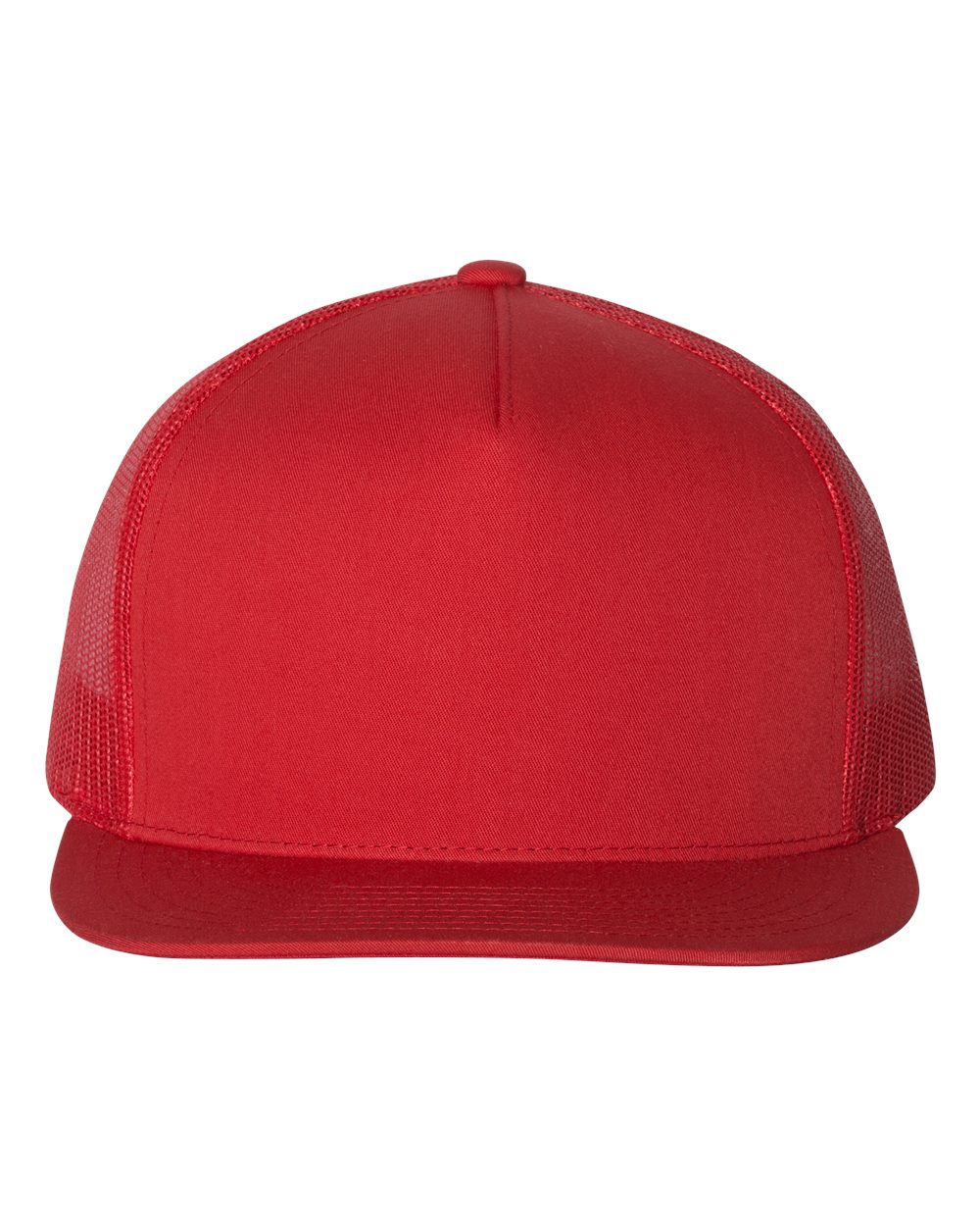 YP Classics, Yupoong 6006 Flat Bill Trucker Cap - Blank - Signature Edition