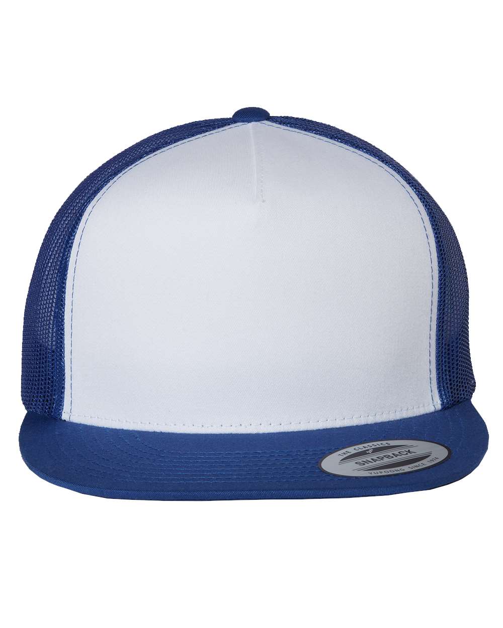 YP Classics, Yupoong 6006 Flat Bill Trucker Cap - Blank - Signature Edition
