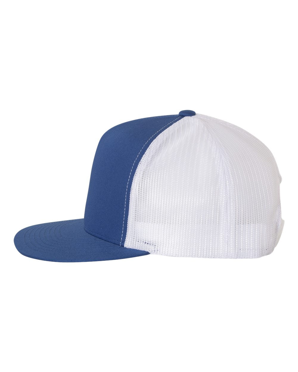 YP Classics, Yupoong 6006 Flat Bill Trucker Cap - Blank - Signature Edition