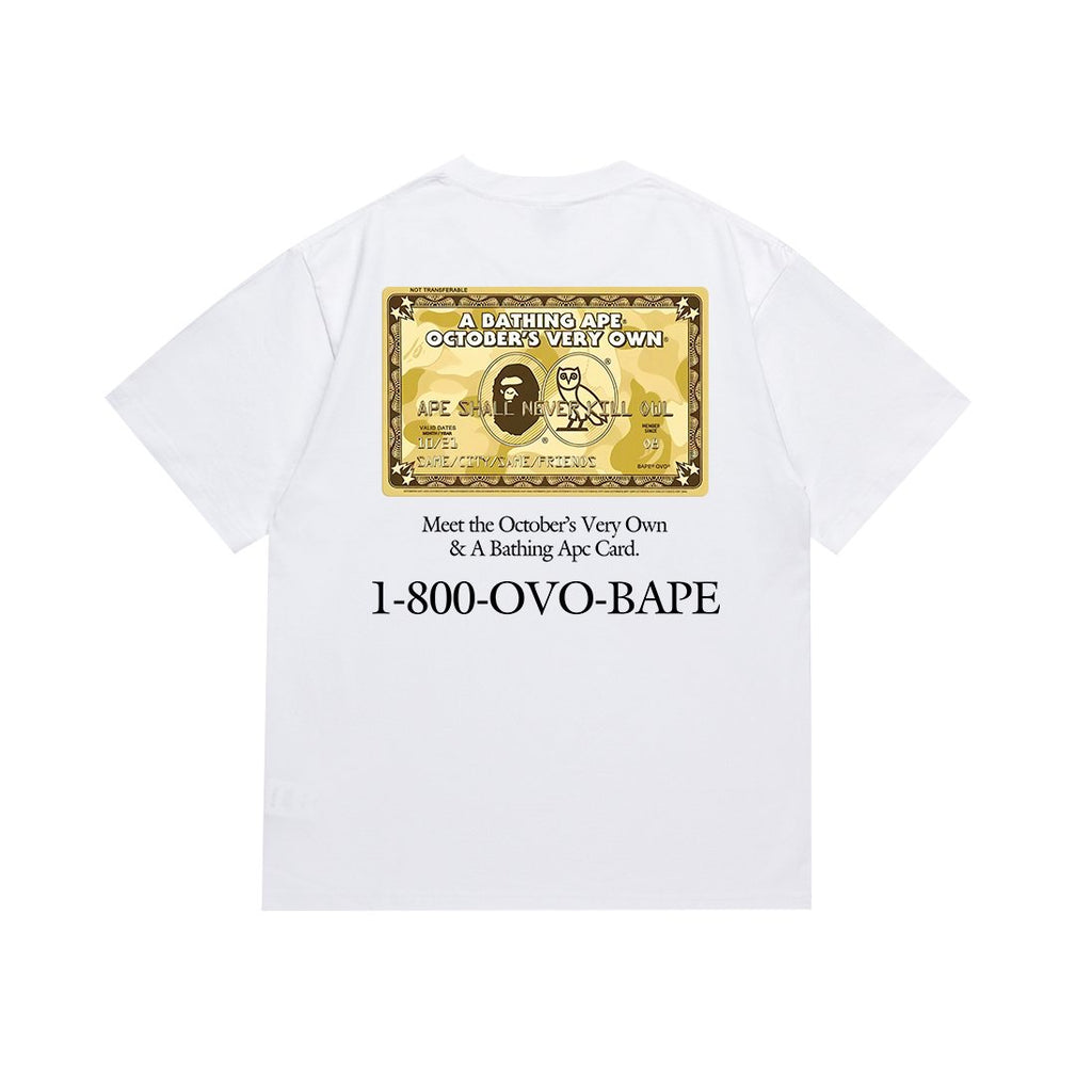 BAPE Gold Bill Graphic Short-Sleeve T-Shirt — back