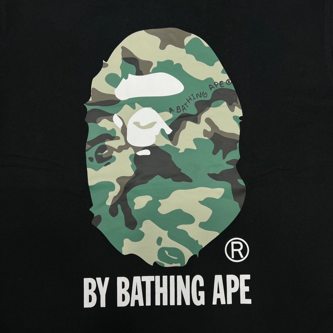 BAPE Camo Ape Head Graphic T-Shirt — detail