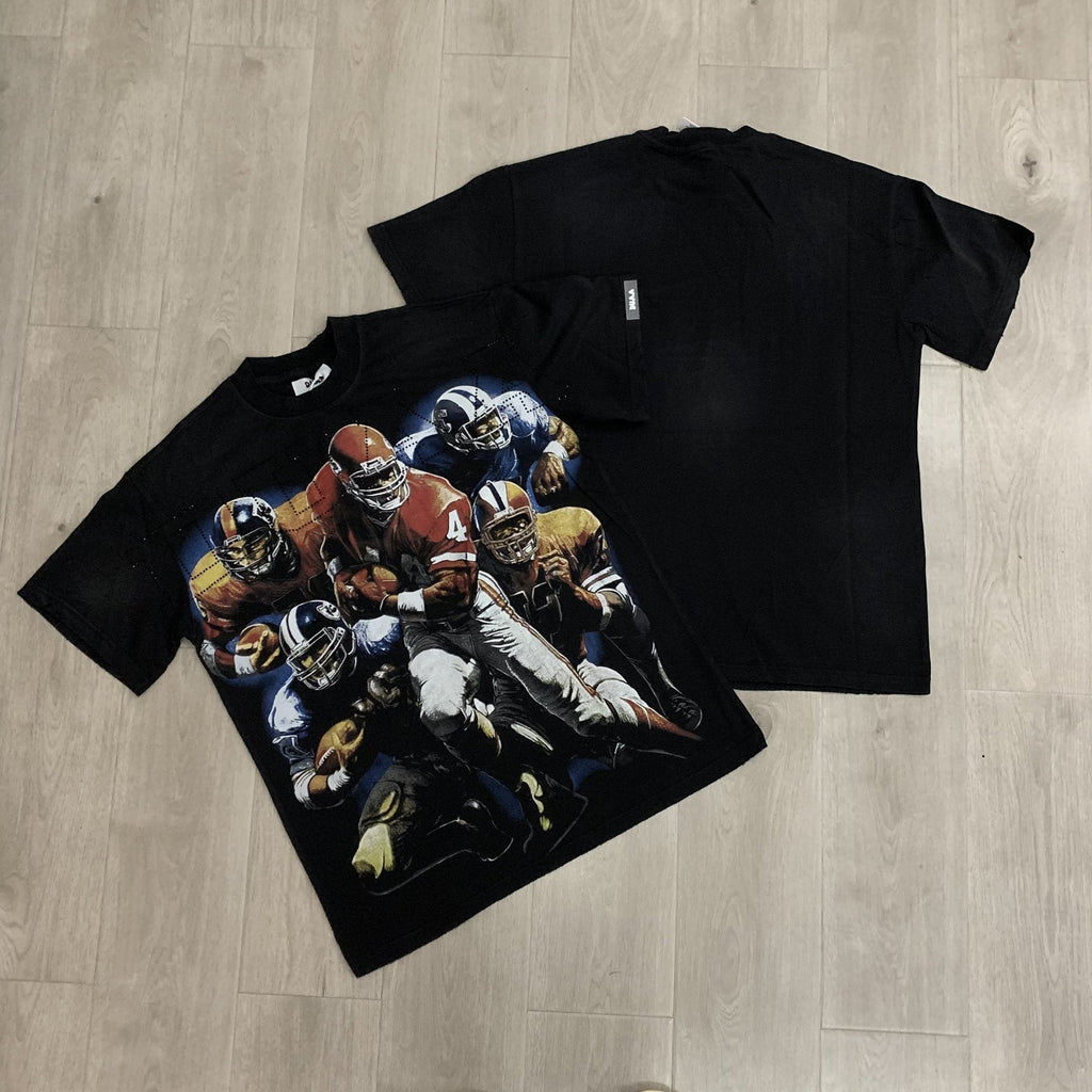 DUAA Football Graphic Short-Sleeve T-Shirt — context