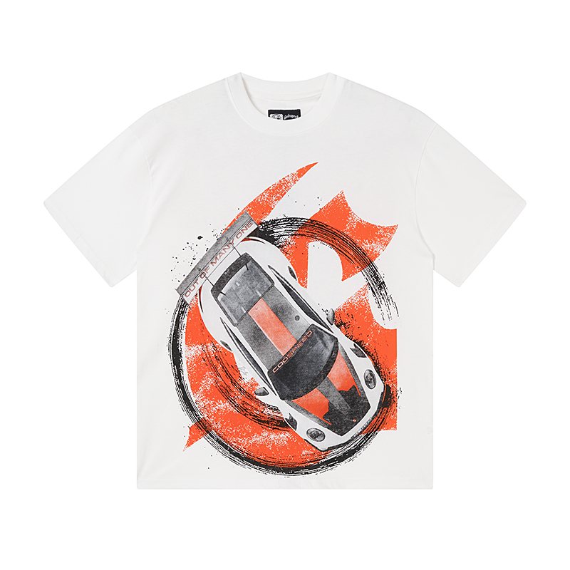 Godspeed Racing Car Graphic Short-Sleeve T-Shirt — hero