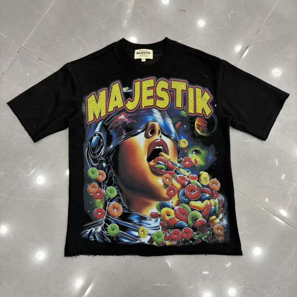 MAJESTIK Astronaut Candy Graphic T-Shirt — hero