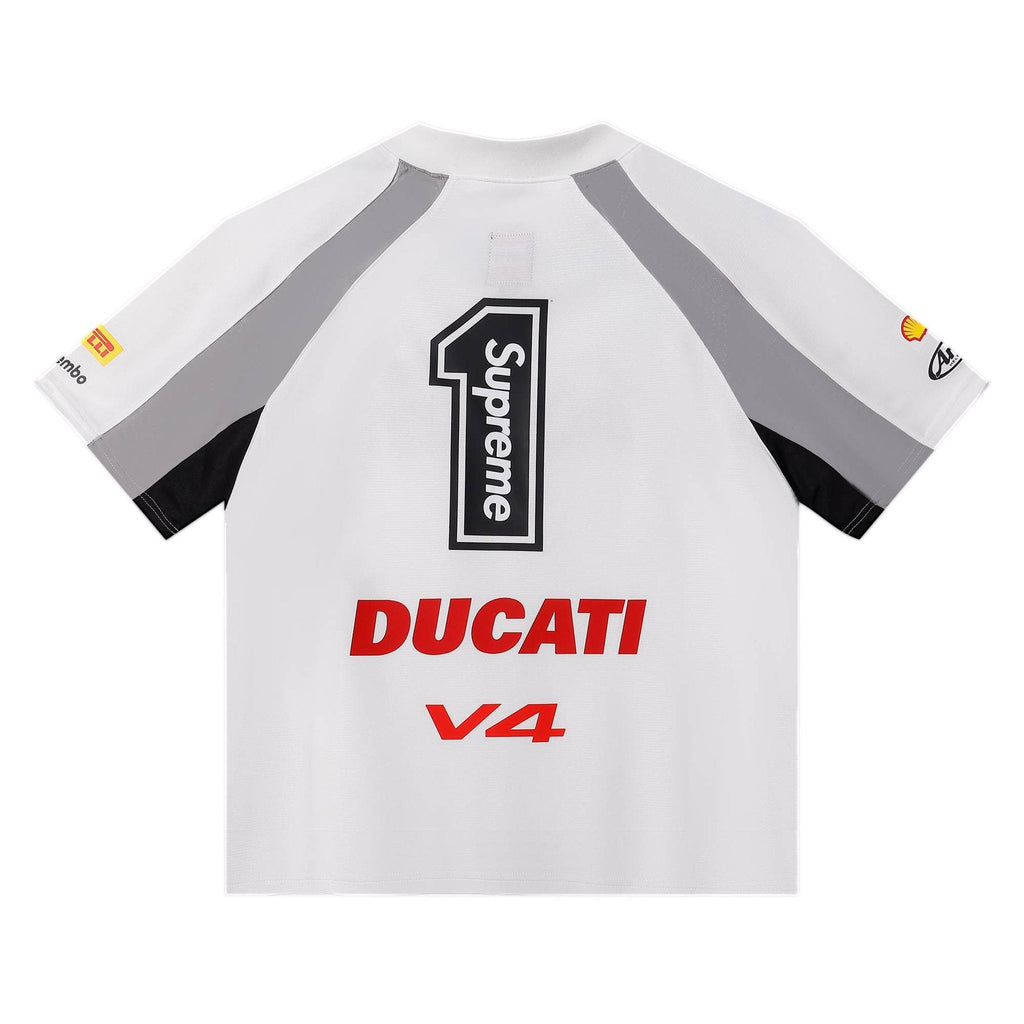 Supreme Ducati Racing Graphic Short-Sleeve T-Shirt — back