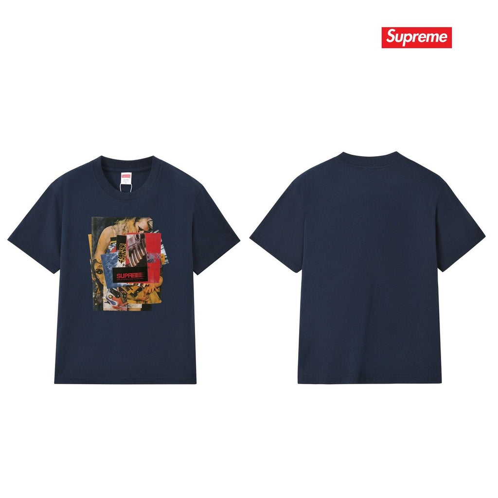 Supreme Collage Graphic Short-Sleeve T-Shirt — back