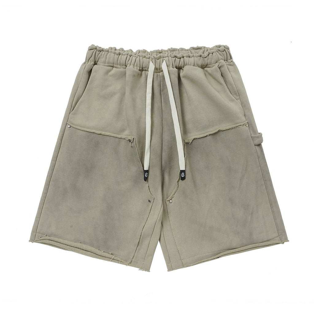 Godspeed Washed Graphic Sweat Shorts — front