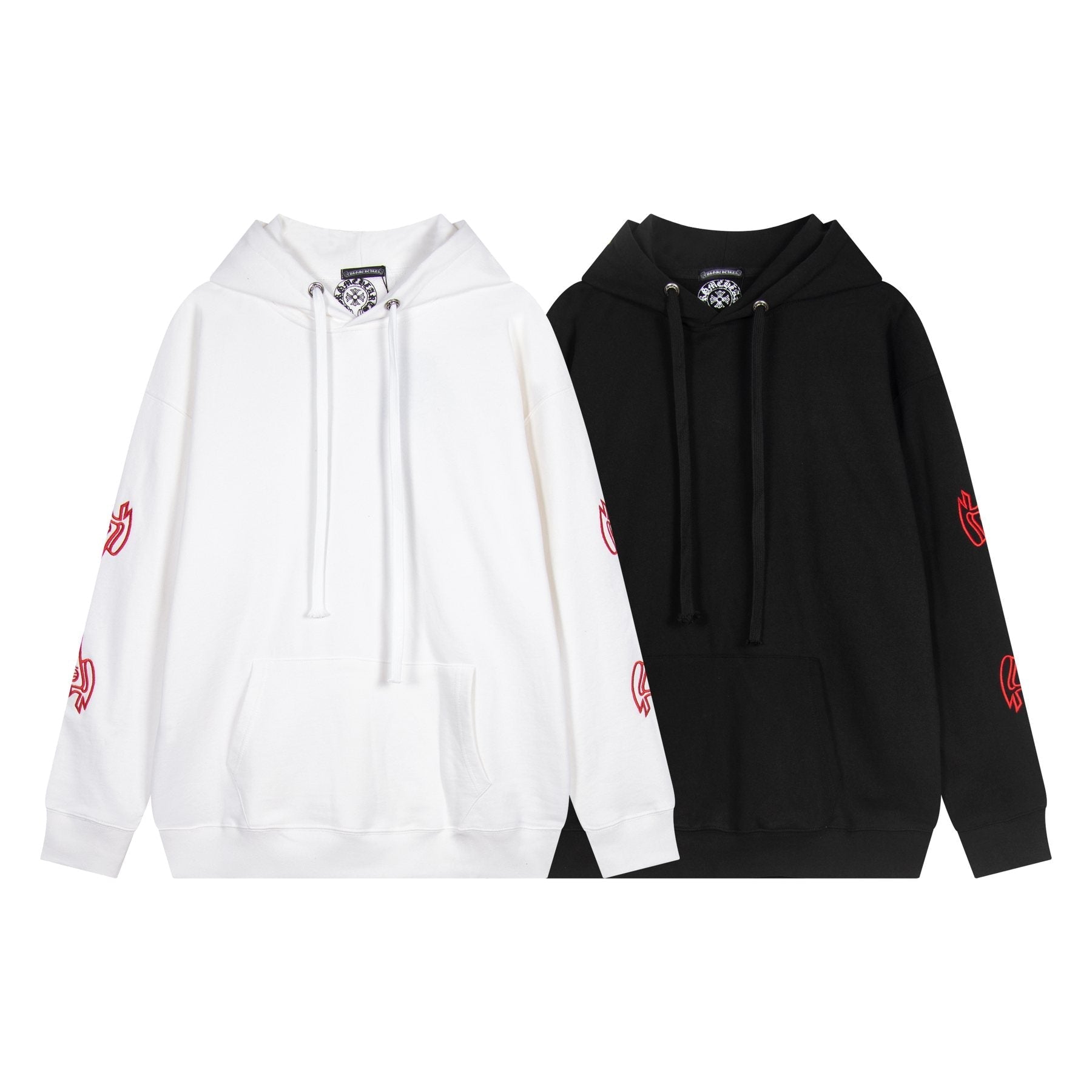 Chrome Hearts Flower Back Graphic Hoodie — comparison