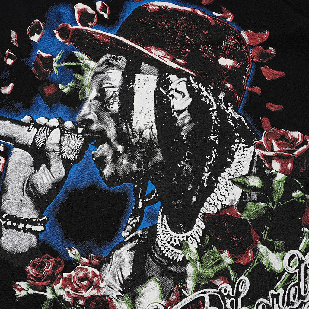 ASAALL Multicolor Front Graphic Short-Sleeve T-Shirt — detail