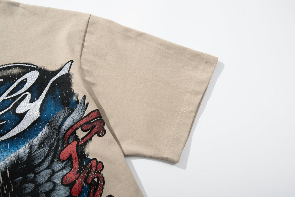 SUPPLY TEE Angel Graphic Short-Sleeve T-Shirt — detail