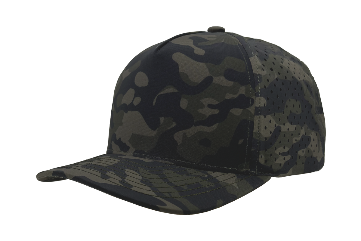 Zapped Headwear Blackhawk 5 Panel Perforated Cap - Signature Edition
