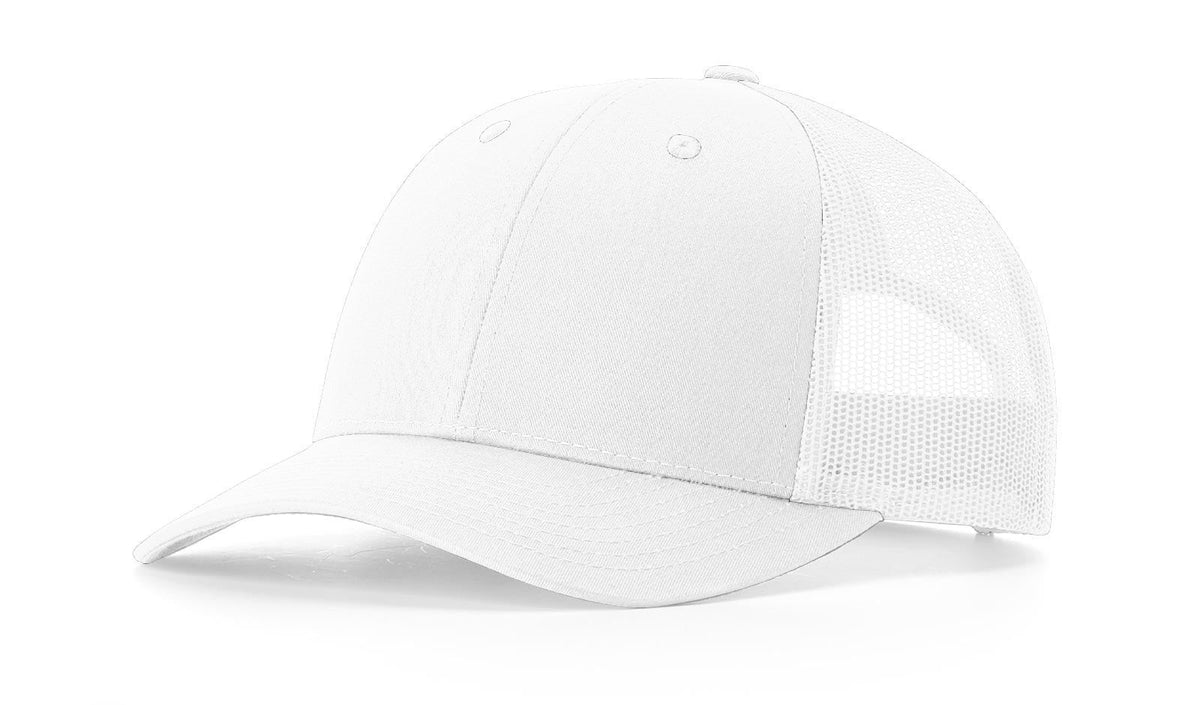 Richardson 115 Low Pro Trucker Cap, Snapback Hat - Blank - Signature Edition